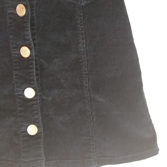 BDG Navy Needlecord Mini Skirt Size 2 - Picture 12 of 12